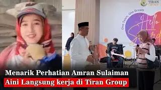 Nur Aini Pinrang Kuli Panggul Semen Dapat Kejutan Amran Sulaiman || Langsung Kerja di Tiran Group
