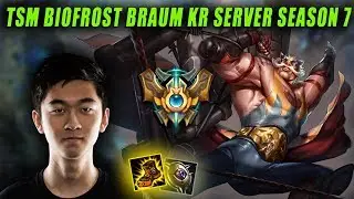 TSM Biofrost | Braum vs Alistar | KR Server Season 7