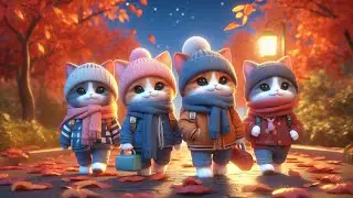 Cute cats / fall vibes #catlover #catsonyoutube #catsofinstagram #catvideos #cutecat #aicat #cute