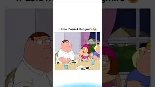if Lois married Quagmire in an alternate universe 😂😂 #familyguymemes #familyguy