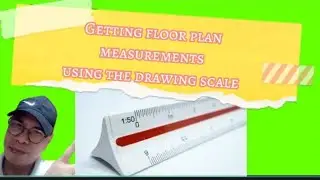 Getting floor plan measurement using drawing scale.#1:75,#drawing scale,#drawing ,#scale ,#1:20,#