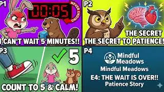 Mindful Meadows - Episode 4: The Never-Ending Line | Learning Patience for Kids