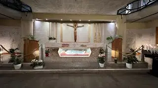 The Tomb of Saint Maria Goretti, Basilica of Our Lady of Graces & St. Maria Goretti, Nettuno, Italy.