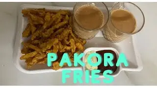 Fries pakoda recipe | Tea time snacks | Crispy fries pakora | French fries pakode Part 1 #short