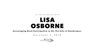 Lisa Osborne at Open Documentary Lab