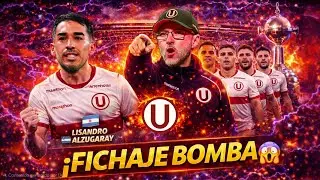 OFICIAL!⚡ UNIVERSITARIO rompe el mercado con LISANDRO ALZUGARAY 😱 rumbo al TETRACAMPEONATO y COPA