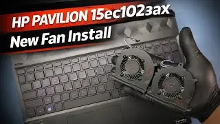 Hp pavilion 15ec1023ax New Fan replacement 