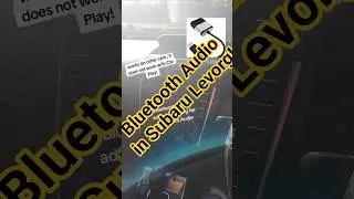 How to enable Bluetooth Audio in Subaru Levorg #Subaru #levorg #S4 #BLUETOOTH #CARAUDIO #WRX #HOWTO