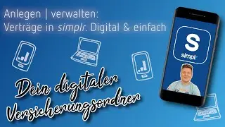 Anlegen | verwalten: Vertr&auml;ge in simplr. Digital & einfach. OPTINVEST pr&auml;sentiert simplr.