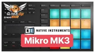 Controlador Maschine Mikro MK3 Native Instruments / Apresenta&ccedil;&atilde;o Completa / Loja GLOBAL DJs
