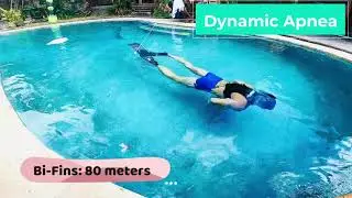 Dynamic Apnea with Fins (DYN) - Workout - 80 meters