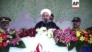Rouhani says Iran ready for talks on its disputed nuclear programme ahead of UN General Assembly