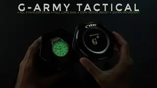 RAJANYA FIELDWATCH LOKAL‼️Review G-ARMY TAC-2505 Harga 700ribu sebagus ini