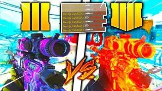 BO3 Locus vs BO4 Locus DLC Weapon Comparison Black Ops 4 (NEW BO4 DLC Weapons Days of Summer Update)