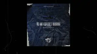 NO ME ESPERES MA&Ntilde;ANA - Santillon F [VIDEO LYRIC]