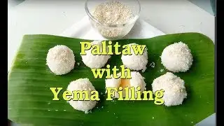 Palitaw with Yema Filling
