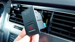VW Golf MK7 (5G) remove hazard lights switch