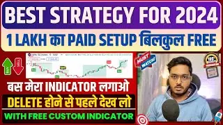 Best Trading Setup for 2024 - With Private Indicator| Intraday bank nifty option buying -Jadoo Setup