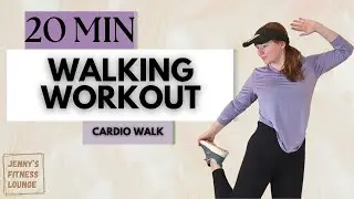 20 MIN WALKING WORKOUT&nbsp;- Cardio | Walk at Home Workout&nbsp;Routine