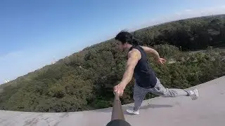 -@tennikhalid - CRAZY Morning Workout ON THE EDGE || RABAT
