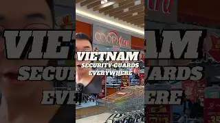 Vietnam: Security Measures Everywhere?! #shorts🛍️