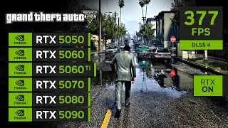 GTA 5 Enhanced with Ray Tracing | RTX 5050, 5060, 5060 Ti, 5070, 5080, 5090