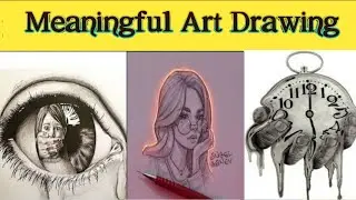 Pictures (Without Text) With Deep Meaning of Life & Society [2022] |drawing art with deep meanings