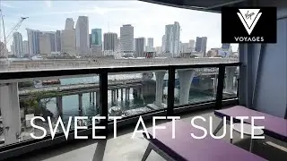 Scarlet Lady Rockstar Sweet Aft Suite 11009A Cabin Tour | Virgin Voyages