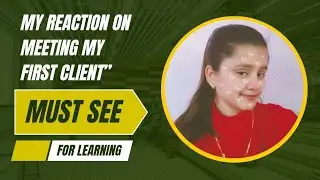 My reaction on meeting my first client&rdquo;🤝😍#skillpaisa#clientreaction