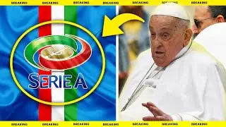 🚨 JUST IN: Serie A GAMES SUSPENDED after Pope Francis' Passing!!
