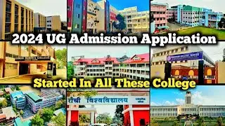 UG Admission 2024 Ranchi | Admission Application | CUET | Criteria | Process | Ranchi University