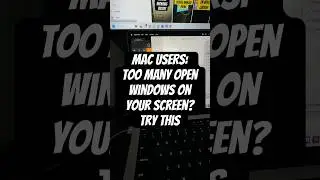 How To Clear All Open Windows on Your Mac! 🖥️🚀 #shorts #apple