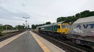 66592 departs Purley - Monday 15th July 2024