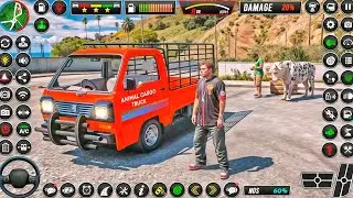 City Animal Cargo Transport Truck Driving Ujjwal live Animal Cargo Truck Game 2025 Android Gameplay