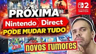 Pr&oacute;xima Nintendo Direct est&aacute; chegando ! Veja os jogos que podem aparecer ! Mudou tudo ?