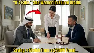 &ldquo;It&rsquo;s Fake,&rdquo; She Warned in Fluent Arabic &mdash; Saving a Sheikh from a $200M Fraud...