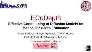 [CVPR 2024] ECoDepth: Effective Conditioning of Diffusion Models for Monocular Depth Estimation