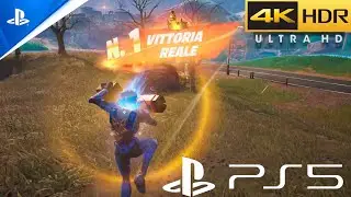 FORTNITE (PS5) 4K 60FPS 🚀 La Prima Partita della Stagione 4 🥇 (Zero Costruzioni Cap 6 Stag 4) MK