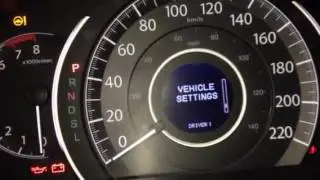 Калибровка системы контроля давления в шинах (TPMS) Honda CR-V 2016 года