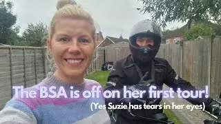 The BSA Goldstar 650 heads south ‖ How I tour on a modern retro motorcycle
