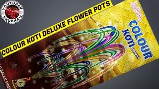 Color Koti Deluxe Flower Pots Big Size from Indigo Brand - Sai Balaji Fireworks Diwali