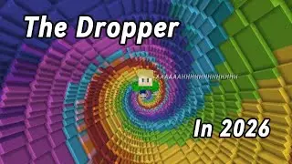 Playing the OG Minecraft Dropper map for the first time
