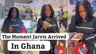 Watch as Jarvis Arrived Ghana.. Peller so worried 😂😂😂😂
