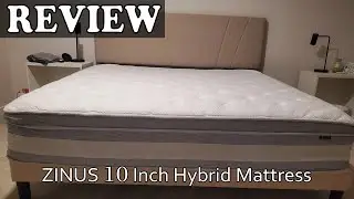 ZINUS 10 Inch Hybrid Mattress - Review 2025