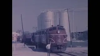 1962 BRI Waxahachie, Texas Handing Up Train Orders