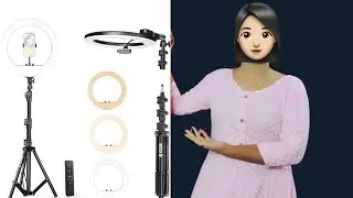Best Ring Light in 2024 | Unboxing & Ring Light Setup In Telugu | Review & Demo| #gadgets #digitek