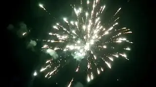 Concert Lights 200g firework cake from Brightstar, full demo.  #firework #pyro