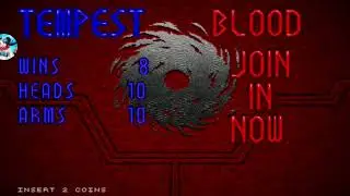 Bloodstorm Arcade Gameplay #1 playing with Tempest