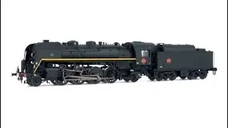Jouef SNCF Class 141R 840 Steam Locomotive Pulling Primex 