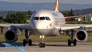 Friendly Germanwings Pilot - Airbus A319-132 D-AGWX - Takeoff from Split Airport LDSP/SPU